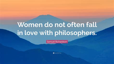 Do philosophers fall in love?
